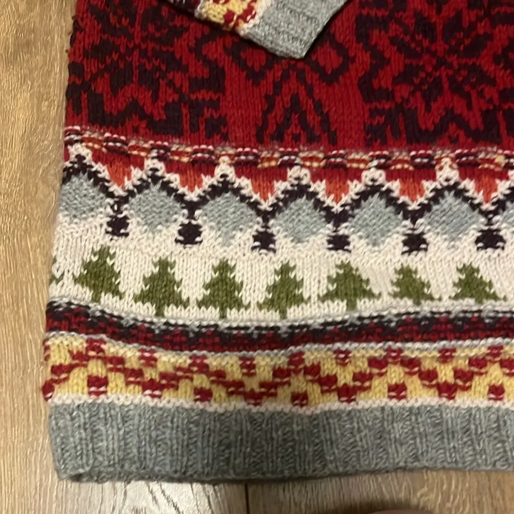 Beautiful warm and cozy wool sweater from Limited Handknit Sz M - Picture 12 of 16